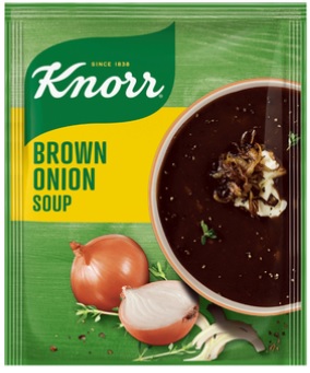 Knorr Soup Brown onion- 50.0g - Shrink Wrap 10