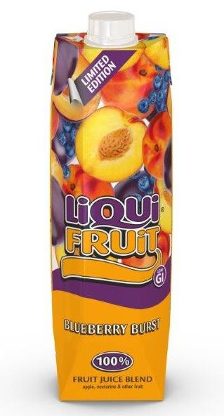 Liqui Fruit Blueberry Burst- 1.0l - Case 12