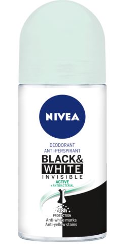 Nivea Roll On Female InvisibleBlack&amp;White- 50.0ml - Shrink Wrap 6