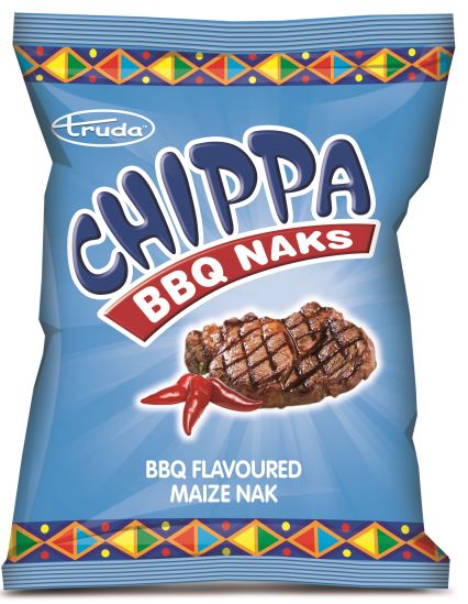Chippa Flavoured Maize Naks BBQ- 135.0g - Case 30