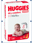Huggies Dry Comfort VP 66's- 1.0ea - Shrink Wrap 4