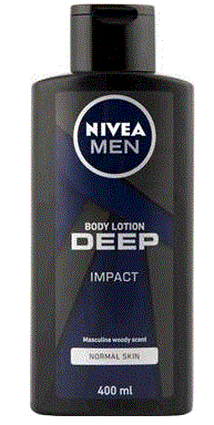 Nivea Men Body Lotion Deep Impact- 400.0ml - Shrink Wrap 6