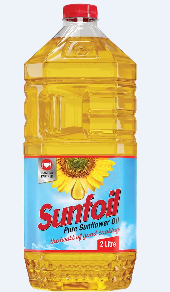 Sunfoil Sunflower Cooking Oil - 2.0l - Case 12