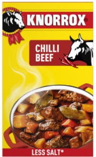 Knorrox Cubes Chilli Beef- 12.0'S - Shrink Wrap 20