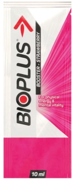 Bioplus Energy Tonic Booster Strawberry- 10.0ml - Shrink Wrap 48