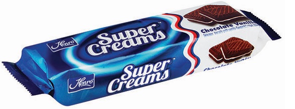 Henro Super Creams Choc Vanilla- 125.0g - Case 12