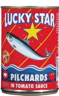 Lucky Star Canned Pilchards Tomato- 400.0g - Case 12