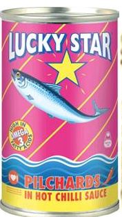 Lucky Star Canned Pilchards Chilli- 400.0g - Case 12