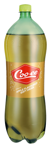 Cooee Carbonated Soft Drink Apple- 2.0l - Shrink Wrap 6