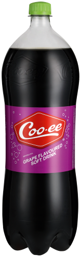 Cooee Carbonated Soft Drink Grape- 2.0l - Shrink Wrap 6