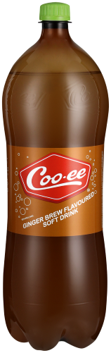 Cooee Carbonated Soft Drink Gingerbeer- 2.0l - Shrink Wrap 6