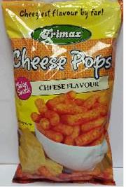 Frimax Pops Cheese- 100.0g - Case 10