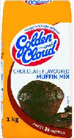 Golden Cloud Muffin Mix Chocolate- 1.0kg - Shrink Wrap 10