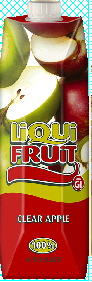 Liqui Fruit Clear Apple- 1.0l - Case 12