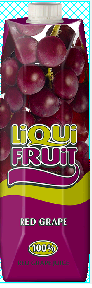 Liqui Fruit Red Grape- 1.0l - Case 12