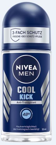 Nivea Roll On Male Cool Kick- 50.0ml - Shrink Wrap 6