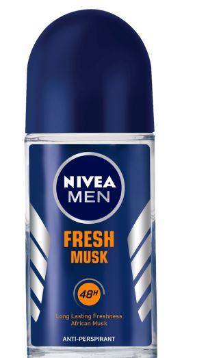 Nivea Roll On Male Fresh Musk- 50.0ml - Shrink Wrap 6