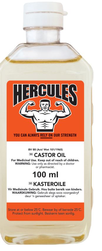 Hercules Castor Oil - 100.0ml - Shrink Wrap 12