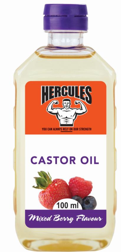 Hercules Castor Oil Mix Berry- 100.0ml - Shrink Wrap 12