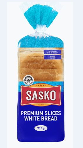 Sasko Premium White Sliced - 700.0g - Each 1