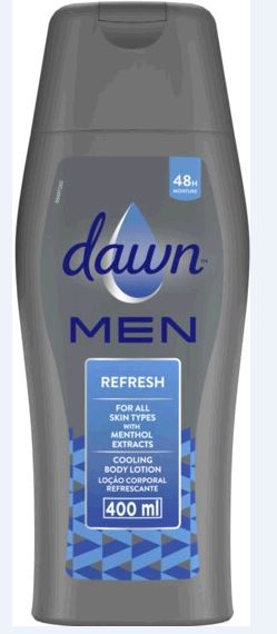 Dawn Skin Lotion For Men Refresh- 400.0ml - Shrink Wrap 6
