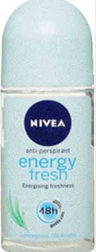 Nivea Roll On Female Energy Fresh- 50.0ml - Shrink Wrap 6