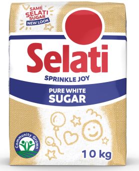 Selati White Sugar - 10.0kg - Each 1