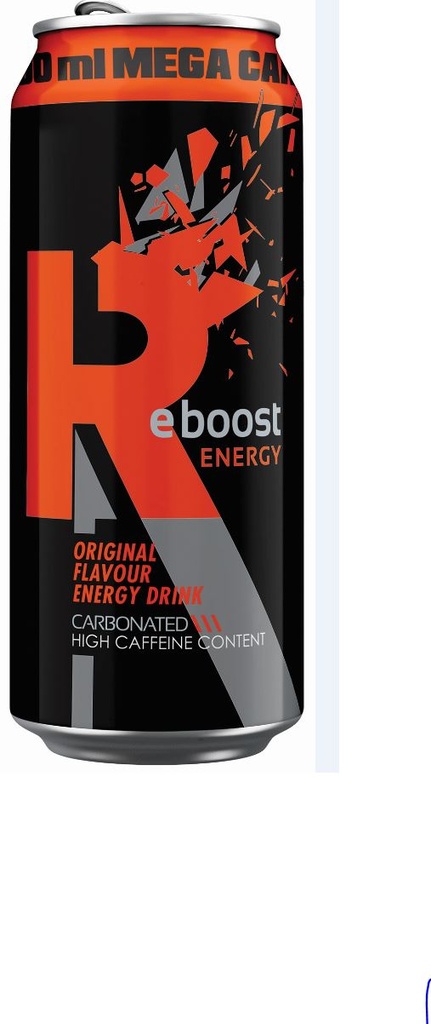Reboost Energy Drink Original- 500.0ml - Case 24
