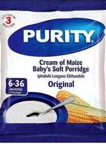 Purity Flavoured Cream of Maize Original- 400.0g - Case 6