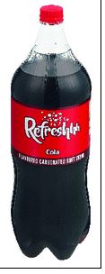 Refreshhh Carbonated Soft Drink Cola- 2.0l - Shrink Wrap 6