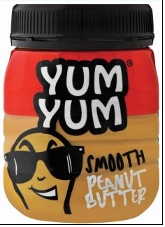 Yum Yum Peanut Butter Smooth- 400.0g - Case 24