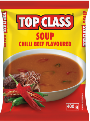 Top Class Soup Chilli Beef- 400.0g - Case 20